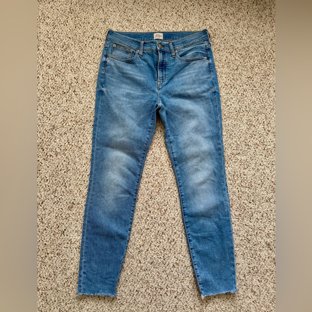 J.Crew 9-Inch Toothpick Jeans - Size 29